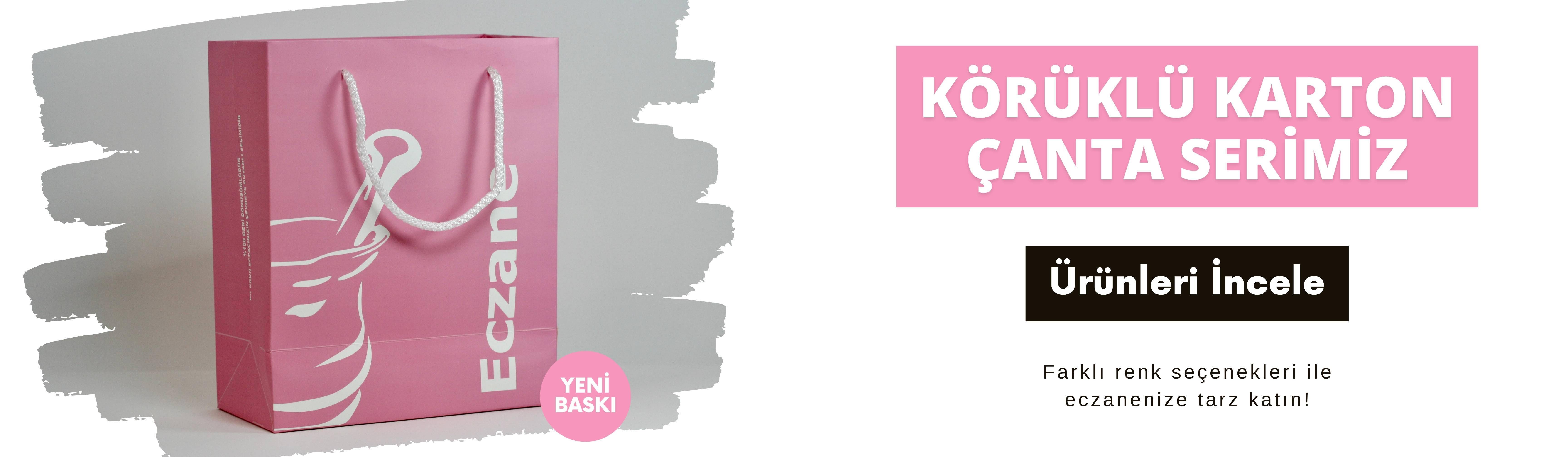 Pembe Karton Banner Yeni